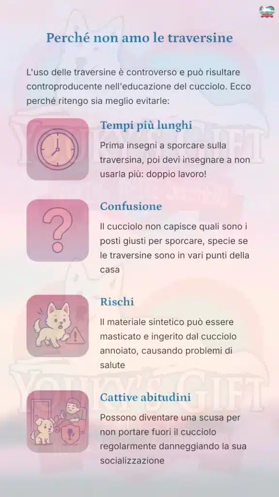 15 bisogni fuori casa Perche non amo le traversine