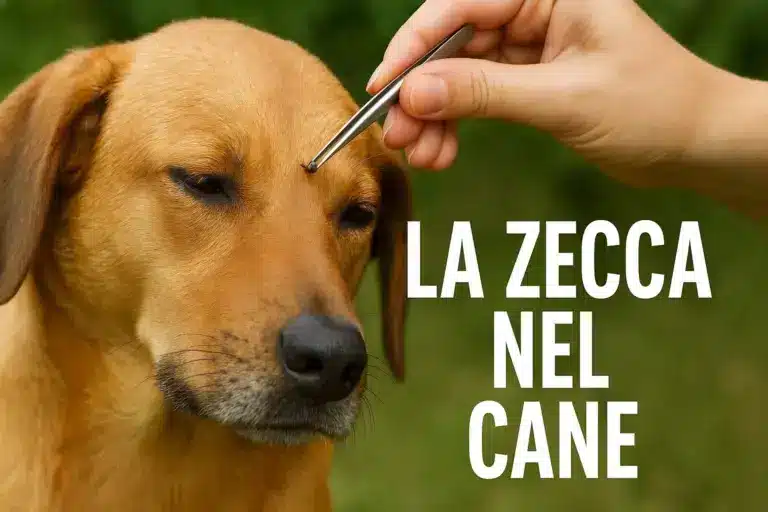 zecca nel cane evdz