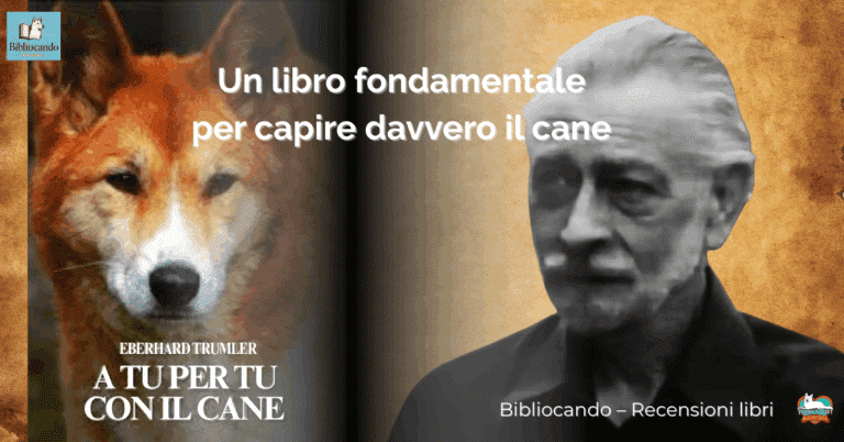 Copertina libro A tu per tu con il cane di Trumler – Etologia canina
