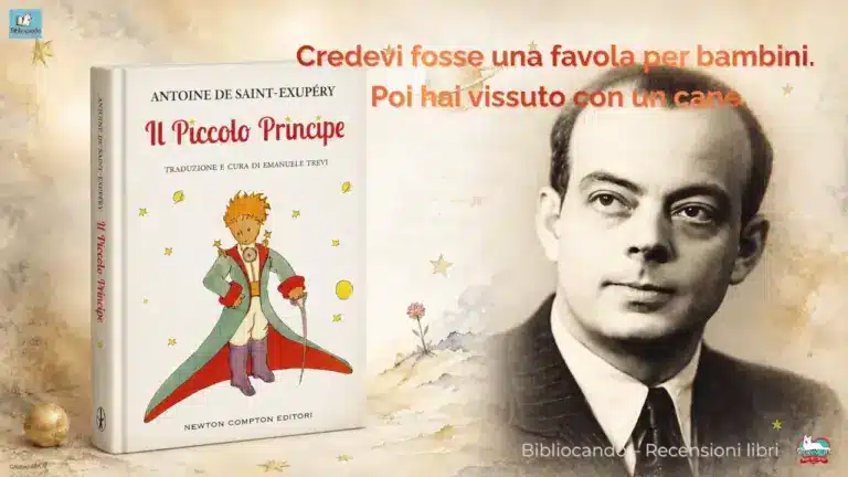 Copertina de Il piccolo principe di Antoine de Saint-Exupéry - Bibliocando, rubrica libri di Youky's Gift